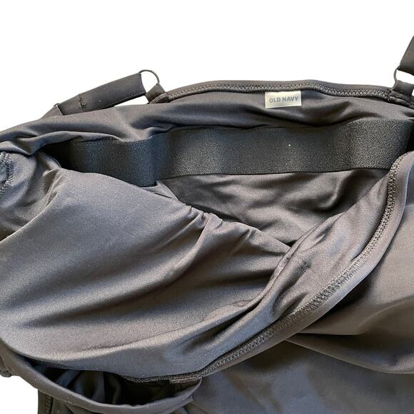 Old Navy Womens Square-Neck Ruffled Strap French-Cut One-Piece Swimsuit XXL NWT - Picture 8 of 12